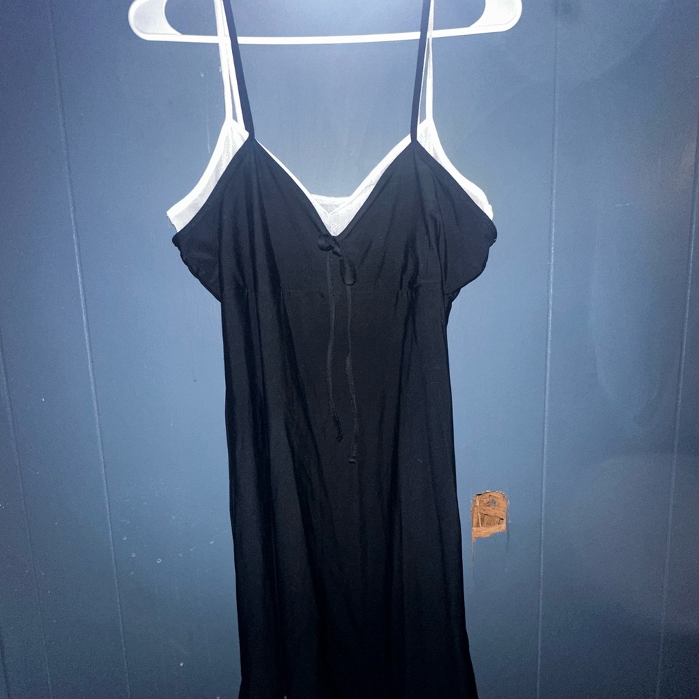 Wild Fable Black and White Dress